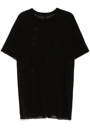 Boris Bidjan Saberi crew-neck T-shirt - Black