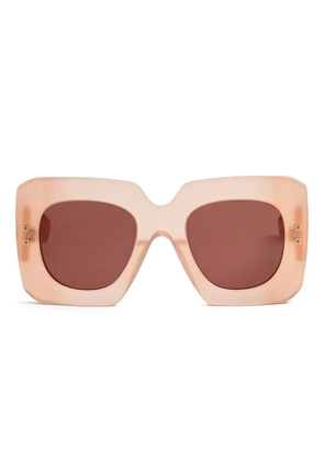 Balmain Eyewear logo-engraved sunglasses - Pink