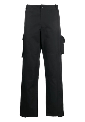 STYLAND x notRainProof straight-leg cargo trousers - Black