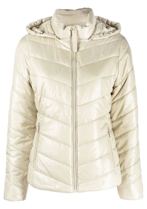 Calvin Klein hooded padded jacket - Neutrals