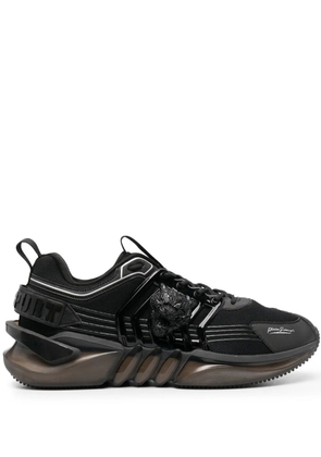Plein Sport Runner Tiger lace-up sneakers - Black