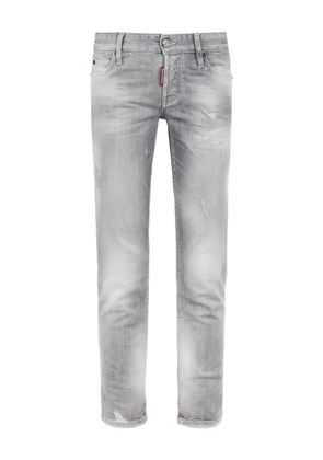DSQUARED2 logo-patch jeans - Grey