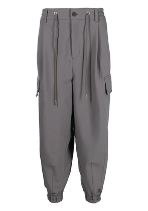 SONGZIO cargo drawstring trousers - Green