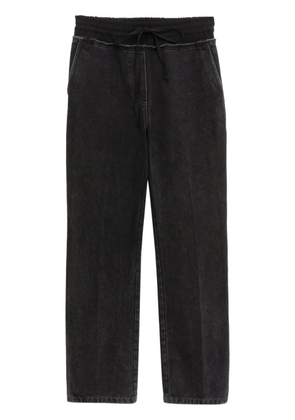 3.1 Phillip Lim drawstring straight-leg trousers - Black