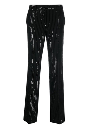 Michael Michael Kors high-waisted sequin trousers - Black