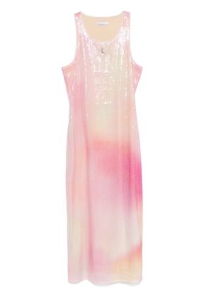 Patrizia Pepe sequin-embellished midi dress - Pink
