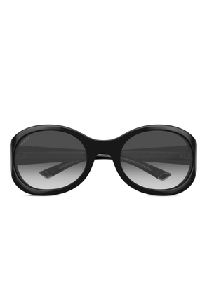 Gucci Eyewear oversized-frame sunglasses - Black