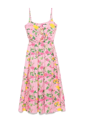 NISSA floral-print dress - Pink