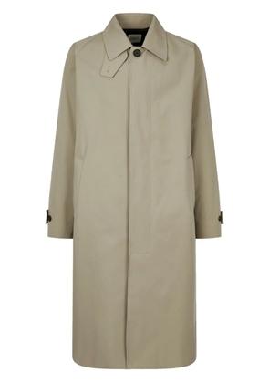 TOMBOY spread-collar trench coat - Neutrals