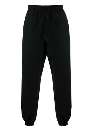 COUNTY OF MILAN logo-patch track pants - Black