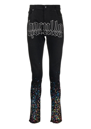 Haculla Smothered in Paint skinny-jeans - Black
