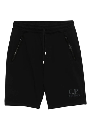C.P. Company cotton fleece shorts - Blue
