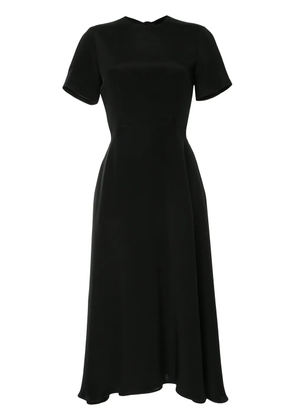 Macgraw bow-fastened midi dress - Black