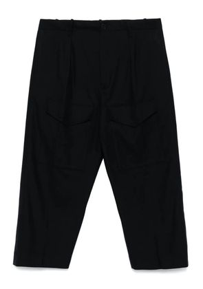 Setchu cropped trousers - Blue