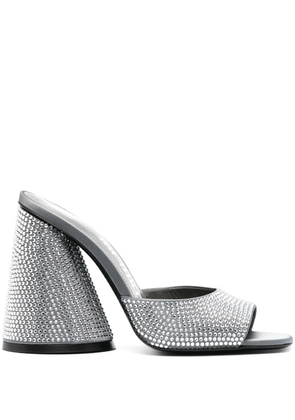 The Attico 105mm Luz sandals - Grey