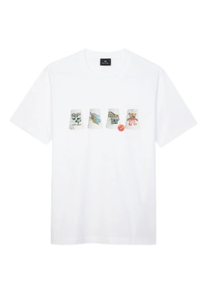 Paul Smith cup-and-ball-print T-shirt - White