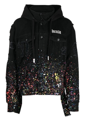 Haculla Pretty Woman hooded denim-jacket - Black