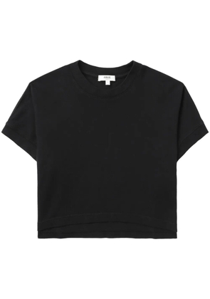 AGOLDE cropped cotton T-shirt - Black
