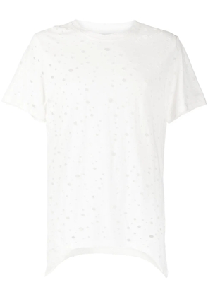Private Stock The Vendome distressed-effect T-Shirt - White