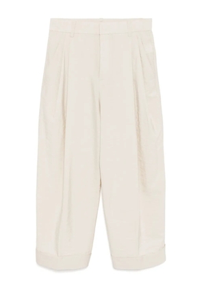 LESS cropped pants - Neutrals