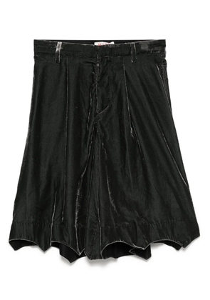 MASU velvet bat shorts - Grey