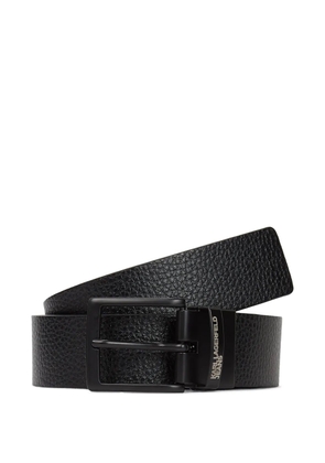 Karl Lagerfeld Jeans reversible leather belt - Black