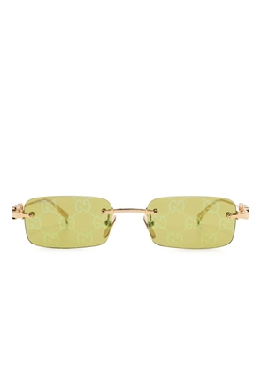 Gucci Eyewear rimless sunglasses - Gold