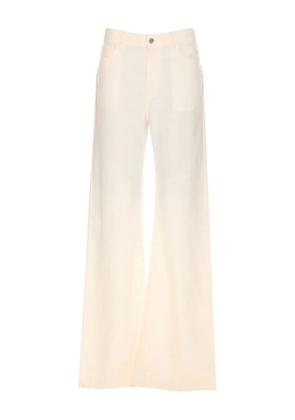 TRUE AVENUE cotton trousers - White
