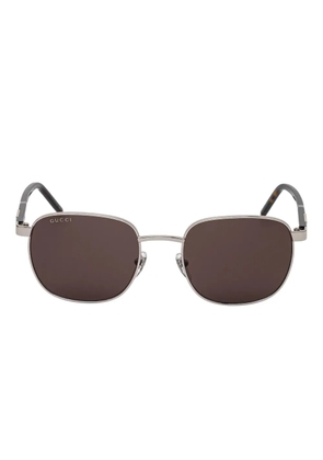 Gucci Eyewear square-frame sunglasses - Silver