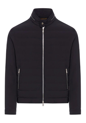 Moorer quilted bomber jacket - Blue