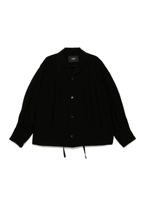 SONGZIO Polydart collared jacket - Black