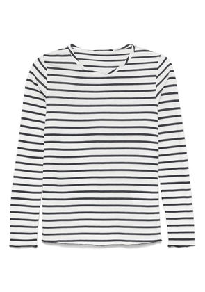Luisa Cerano striped T-shirt - White