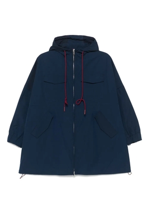 Merci hooded jacket - Blue