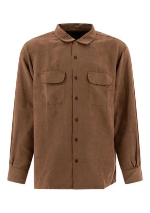 Engineered Garments Classic button-down pocket shirt - Brown
