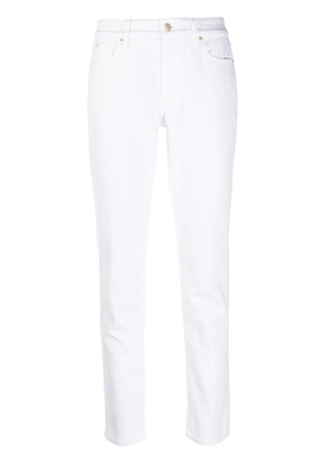 Ralph Lauren Collection slim-fit high rise jeans - White