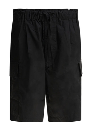 Kaptain Sunshine cargo-pocket drawstring shorts - Black