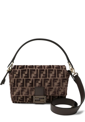 FENDI Mamma Baguette pattern tote bag - Brown
