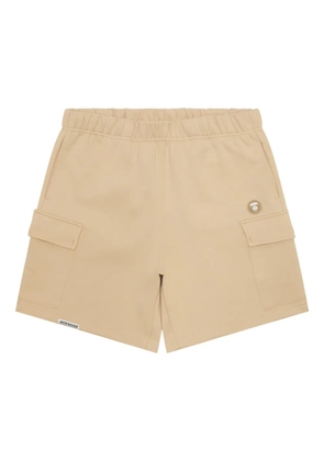 AAPE BY *A BATHING APE® logo-detail cargo shorts - Neutrals