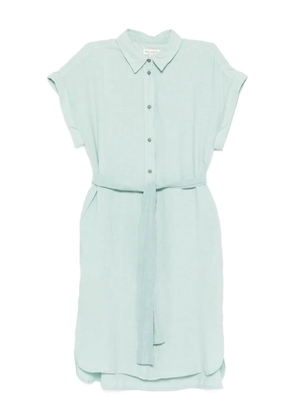 Marc O'Polo belted shirt mini dress - Green