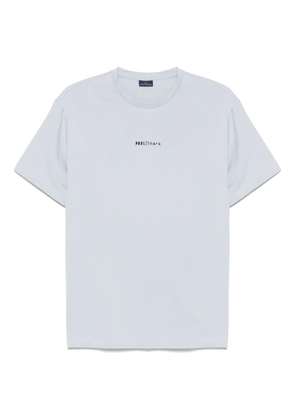Paul & Shark logo-rubberised T-shirt - Blue