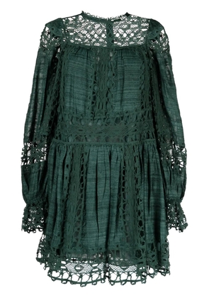 Ulla Johnson Lata lace minidress - Green