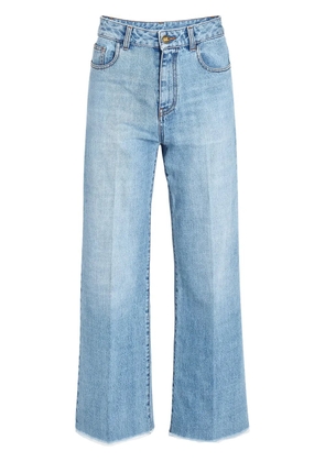 Giambattista Valli creased jeans - Blue