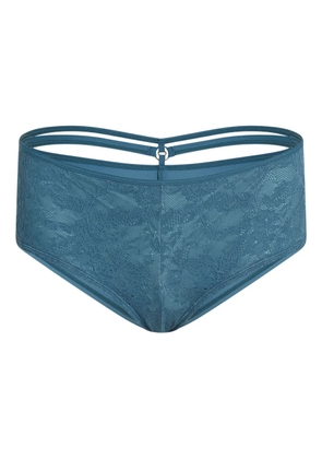 Marlies Dekkers lace high-waist briefs - Blue
