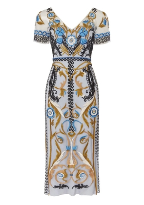 Temperley London Alessia midi dress - Blue
