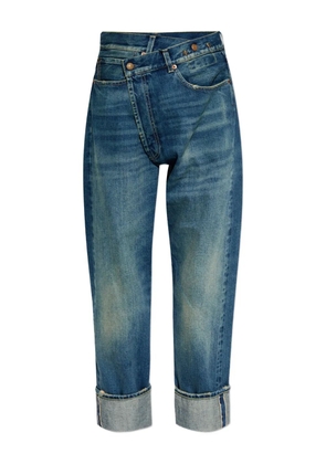 R13 cross-waistband jeans - Blue