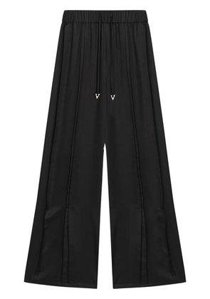 AERON straight-leg trousers - Black