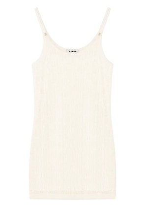 AERON Barry mini dress - White