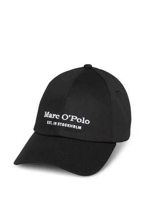 Marc O'Polo logo-embroidered cap - Black