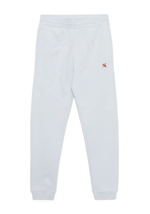 Maison Kitsuné Fox head patch jog pants - Blue