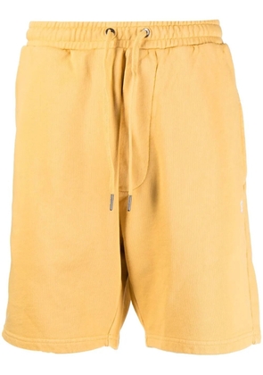 Ksubi jersey-knit drawstring shorts - Yellow